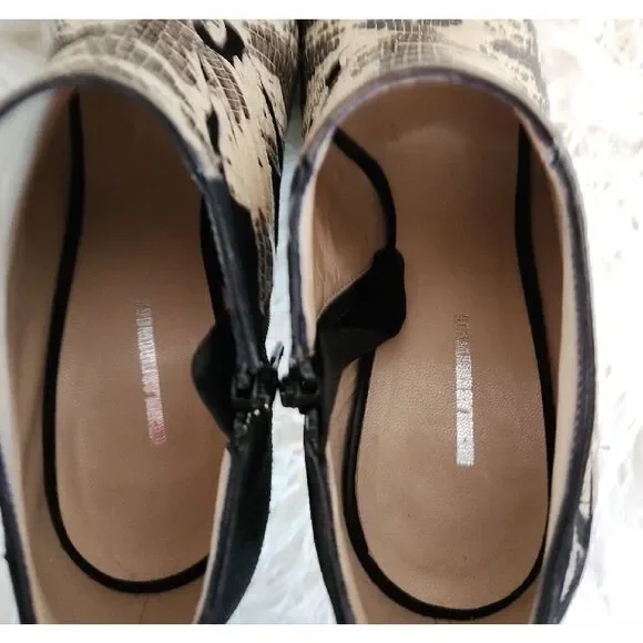 Nicholas Kirkwood Black and Cream Patterned Heels Size 8 - Picture 7 of 9